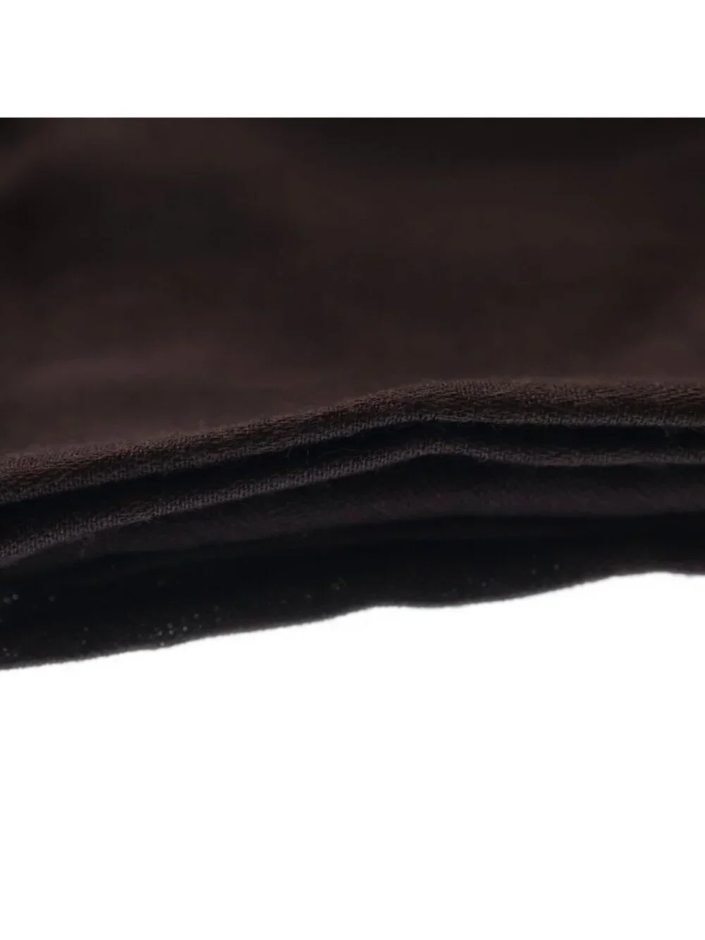 Gucci GG Wool Silk Shawl Scarf Brown